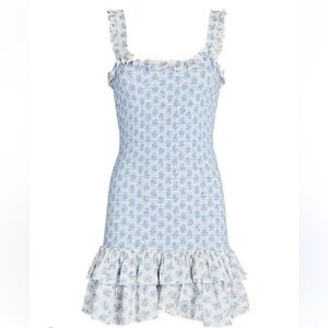 LoveShackFancy Breyer Smocked Dress